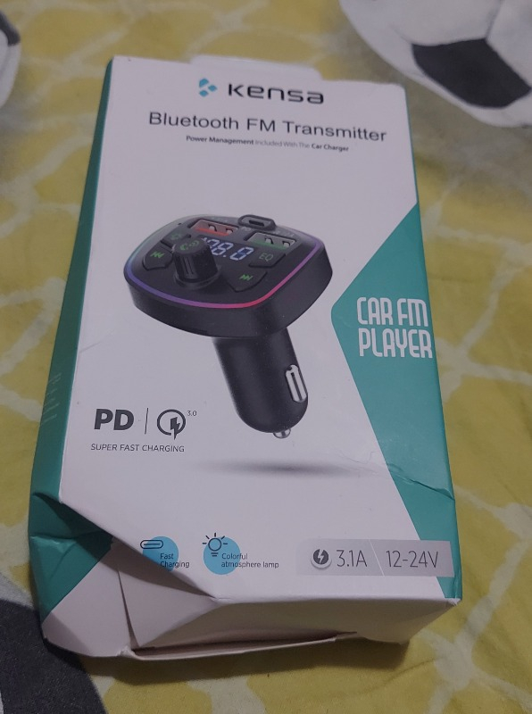 Kensa Araç Bluetooth Fm Transmitter Mp3 ve Şarj KT-325