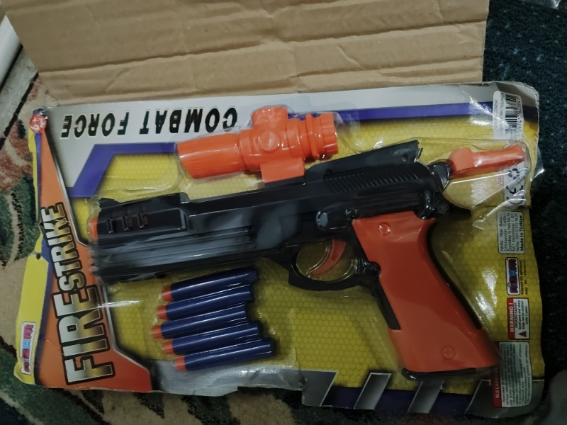 Nizam Swat Team Sünger Atan Oyuncak Tüfek Tabanca Set