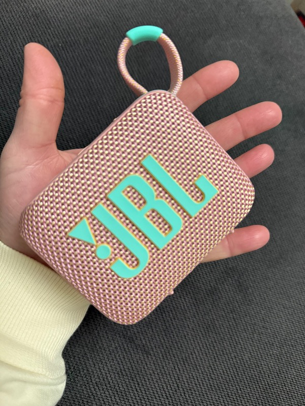 JBL Go4, Bluetooth Hoparlör, IP67, Pembe