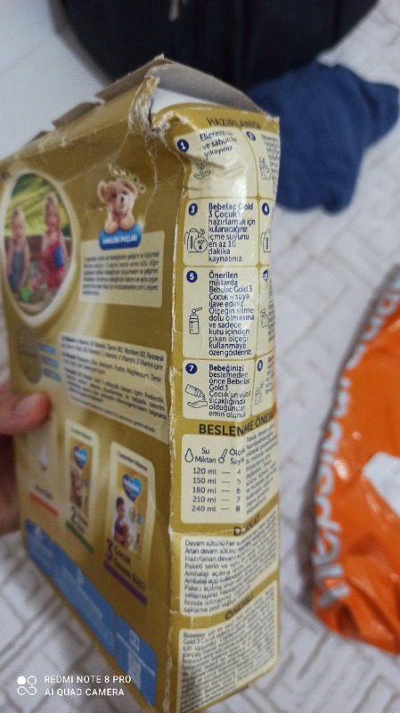 Bebelac Gold 3 Çocuk Devam Sütü 350 gr 1 Yaşından İtibaren