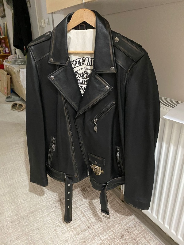 Nyc Eskitme Biker Mont  Deri