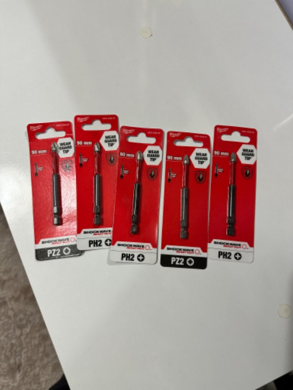 Milwaukee Bits Uç Pz2 90 mm. 1'li Paket Shockwave