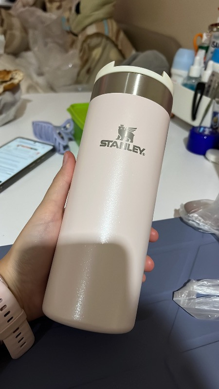 Stanley The AeroLight Transit Termos Bardak 0.47 Lt Açık Pembe