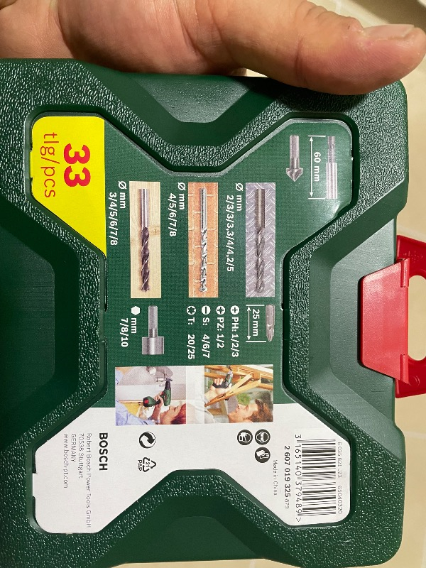 Bosch X-Line 33 Parça Delme ve Vidalama Seti