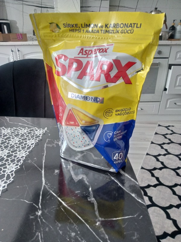 Asperox Sparx  Bulaşık Makinesi Kapsülü 40'lı