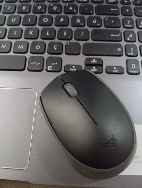 Logitech M171 USB Alıcılı Kablosuz Kompakt Mouse - Siyah