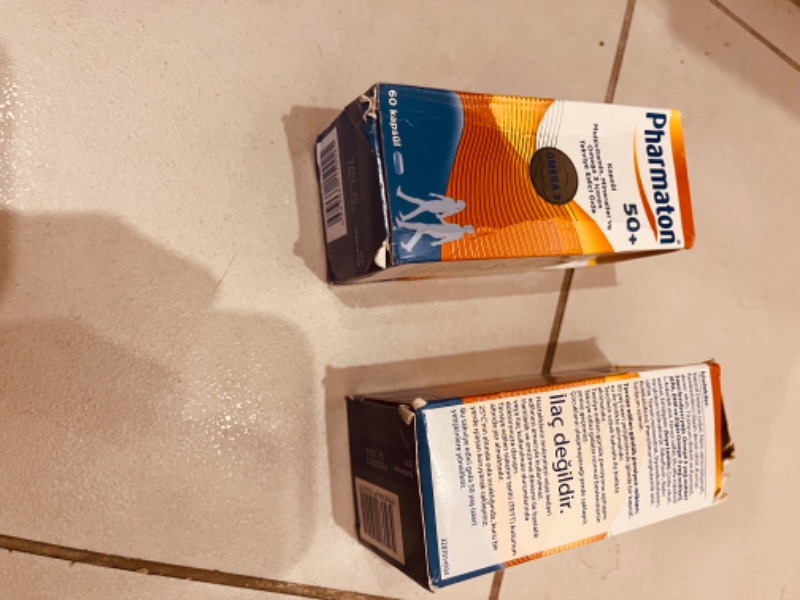 Pharmaton 50 Plus 60 Kapsül - Omega 3, Multivitamin ve Mineraller