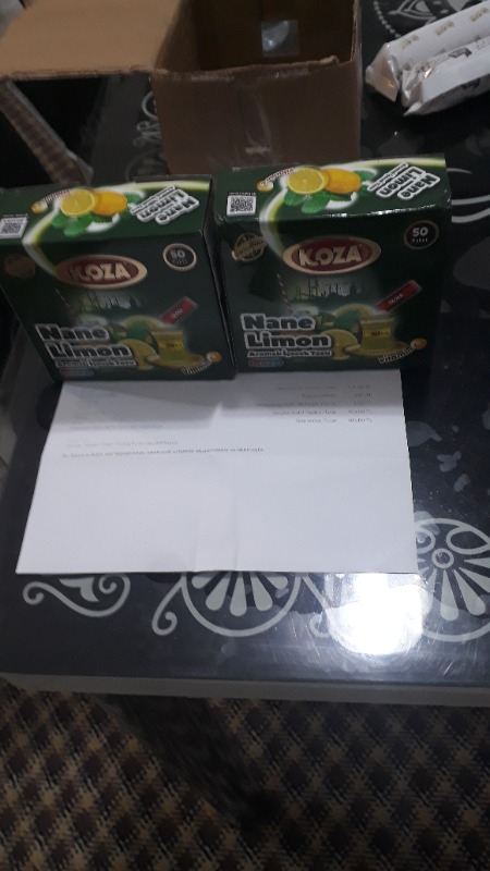 Koza Tek İçimlik Nane Limon Aro. İçecek Tozu (50 Stick)