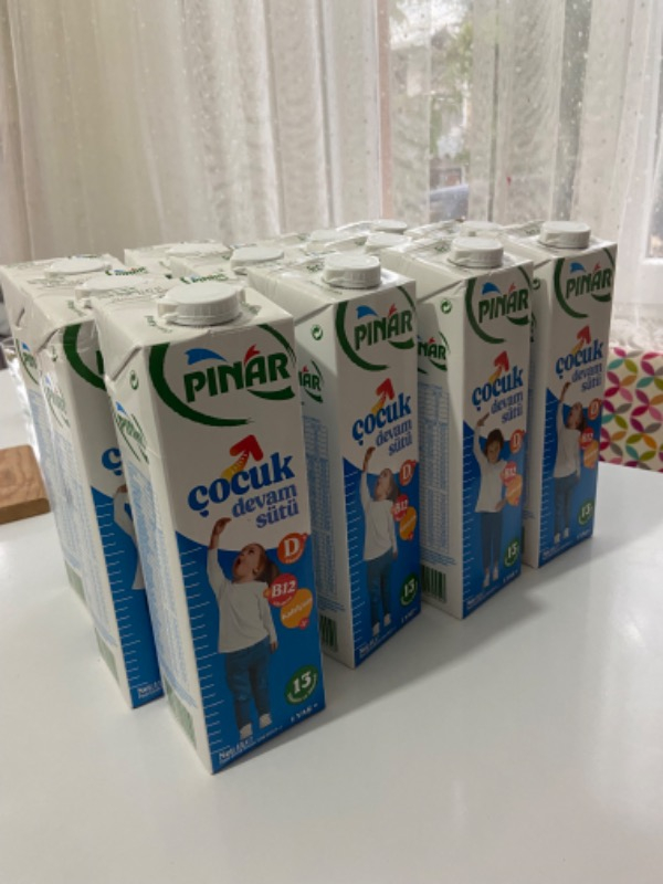Pınar Çocuk Devam Sütü 1 Lt x 12 Adet