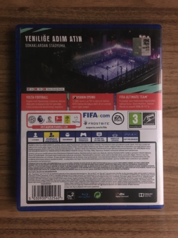 Fifa 20 Türkçe Menü PS4 Oyun