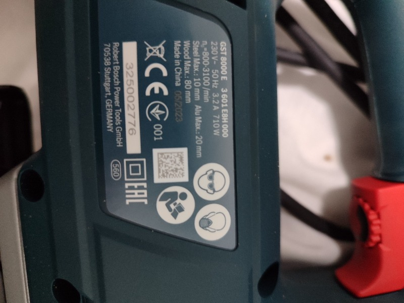 Bosch Gst 8000 E Dekupaj Testere 710W