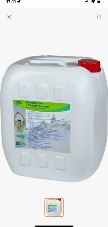 Deep Blue Havuz Suyu Çöktürücü Sıvı 20 kg