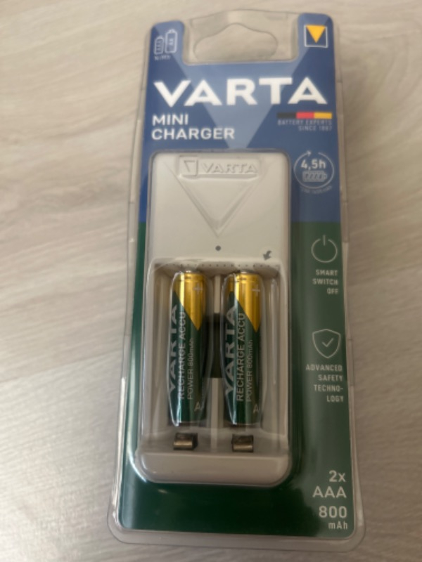 Varta 57656 Mini Charger AAA 2x800mah