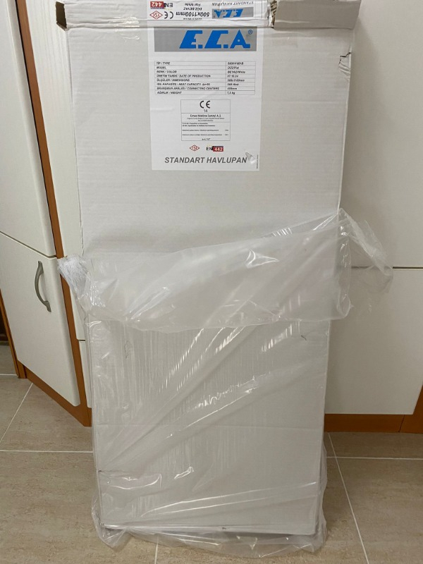 Eca 50X110 Düz Beyaz Havlupan
