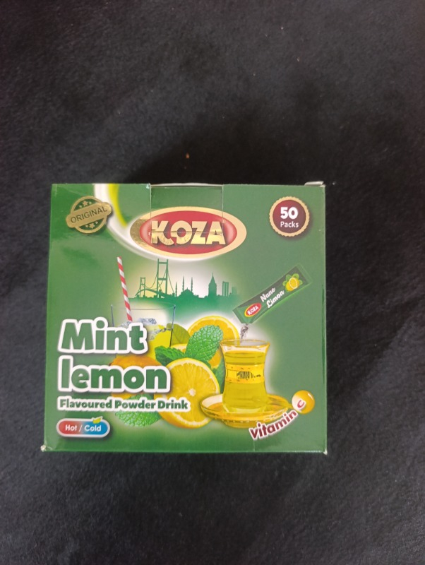 Koza Tek İçimlik Nane Limon Aromalı İçecek Tozu 50 Stick