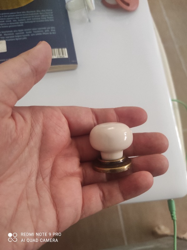 Kulpca Porselen Kulp Düğme