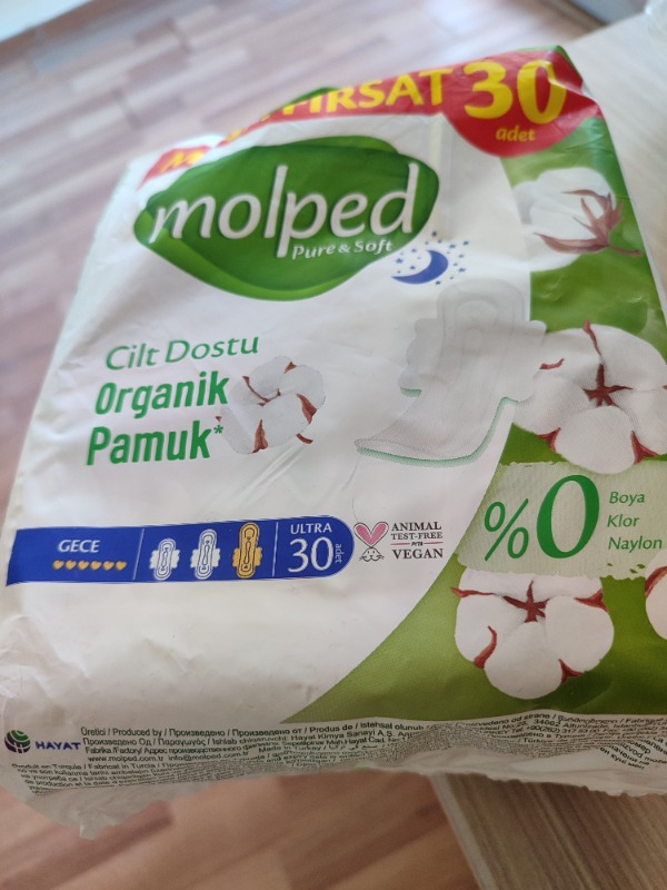 Molped Pure&Soft Gece Süper Mega Paket 90 Adet