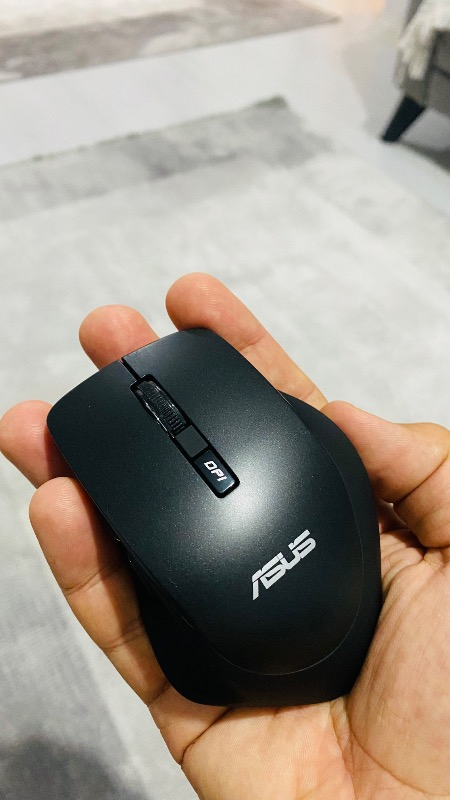 Asus WT425 Kablosuz Optik Sessiz Tıklama Özellikli Siyah Mouse