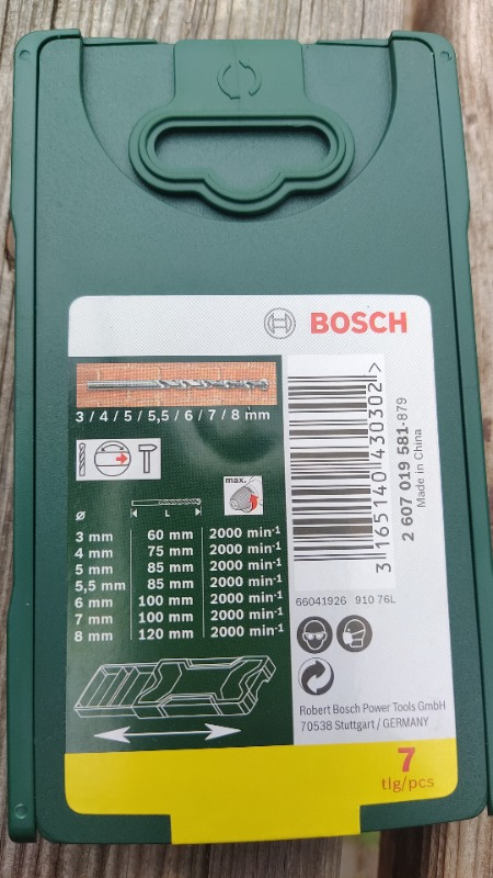 Bosch 7 Parçalı Beton Matkap Ucu Seti