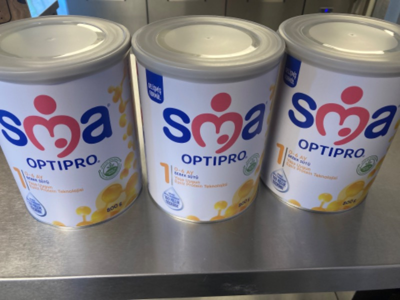 SMA Optipro Probiyotikli 1 0-6 Ay Bebek Sütü 800 gr x 3 Adet