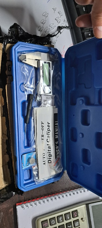 Gfb Dijital Kumpas Paslanmaz Çelik Gövde 150MM Plastik Kutusunda