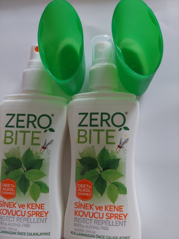 ZERO BITE Sivrisinek Karasinek ve Kene Kovucu Sprey 100 ml