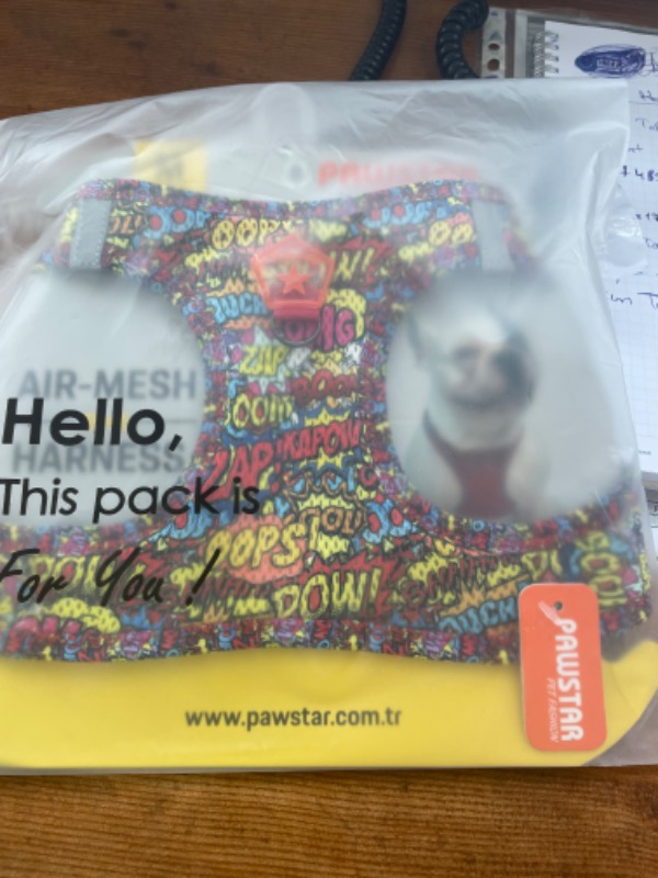 Pawstar Air-Mesh Wow Köpek Göğüs Tasması