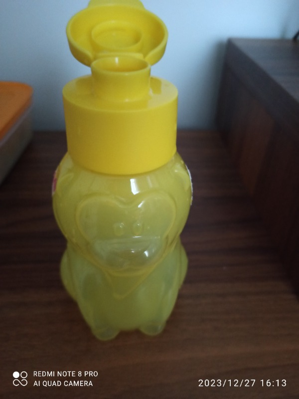 Tupperware Eko Şişe 350 Ml Sarı Aslan ( Suluk Ve Matara )