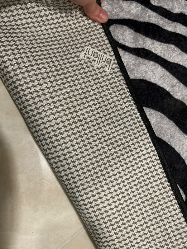 Brillant Zebra Desenli Dekoratif Halı