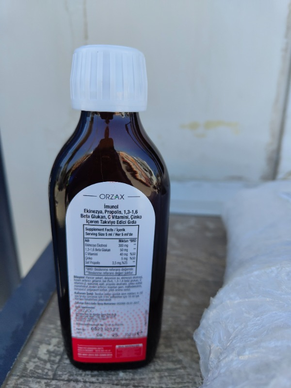 Orzax Imunol Şurup 150 ml
