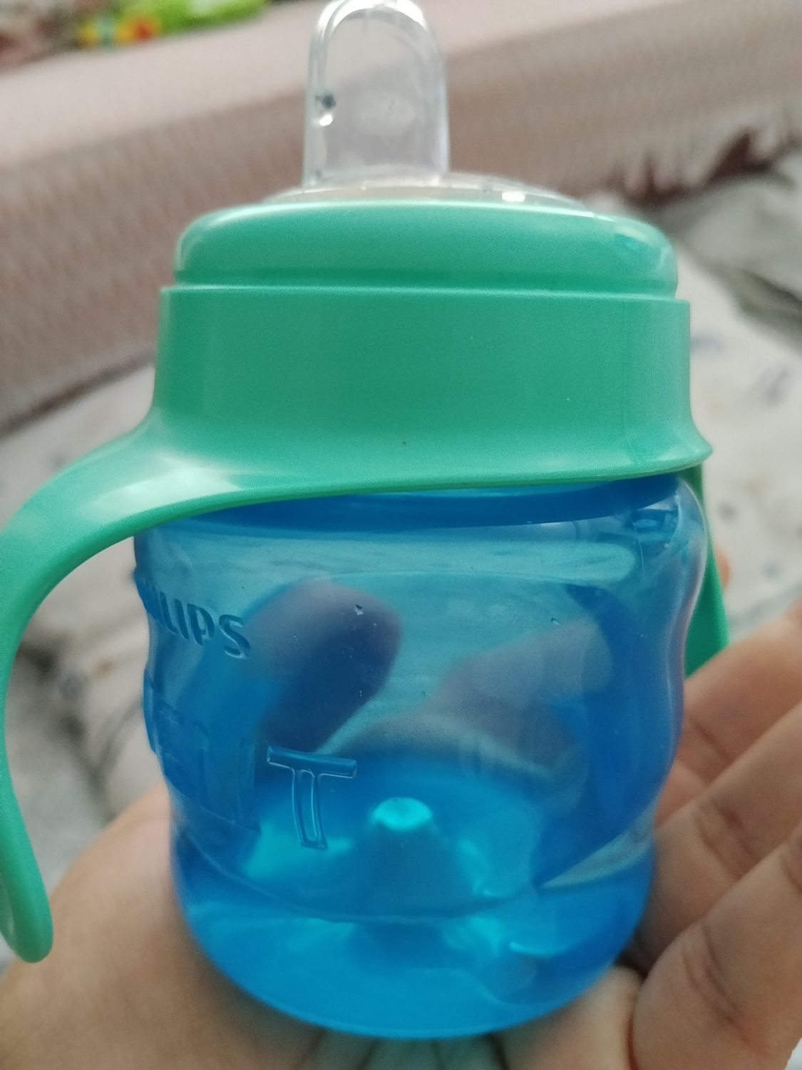Philips Avent Alıştırma Bardağı, Mavi, 6 Ay+, SCF551/05