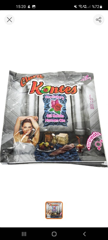 Kontes Hamam Otu Gül Kokulu