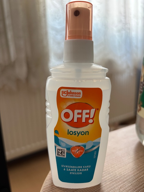 Off Sinek Kovucu Losyon 100 ml Sivrisinek ve Karasineklere Karşı 6 Saat Etkili 2 Yaş Üzeri Kullanım