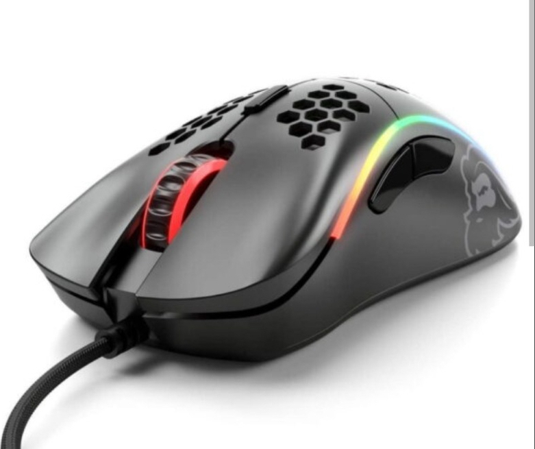 Glorious Model D Kablolu Mat Siyah RGB Oyuncu Mouse 69Gr
