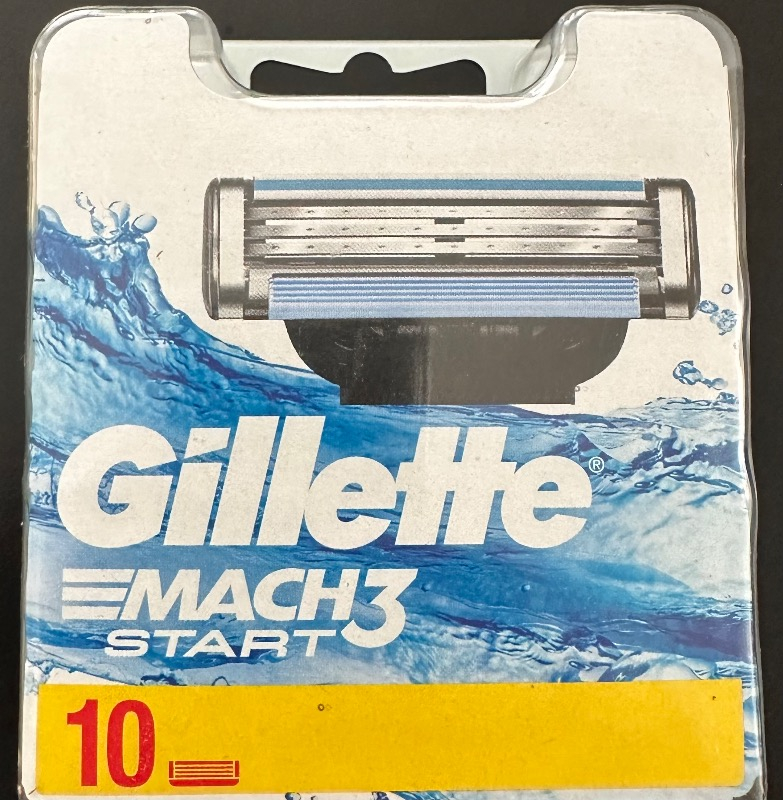 Gillette Mach3 Start Yedek Tıraş Bıçağı 10 Adet