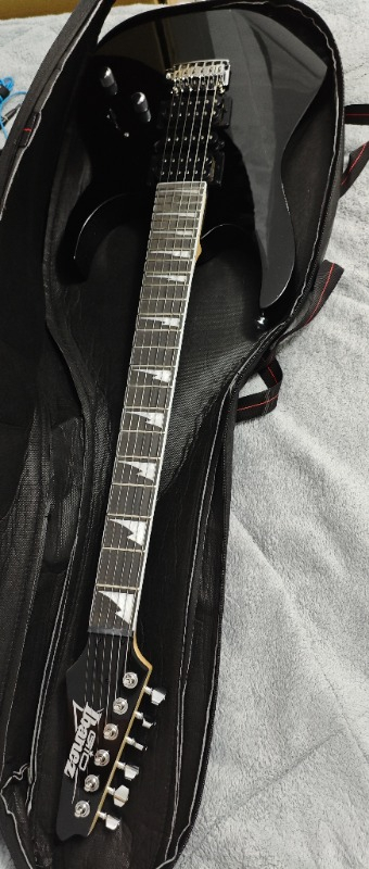 Ibanez GRG170DX-BKN Siyah Elektro Gitar – Çift Humbucker Manyetik, Başlangıç ve Orta Seviye Müzisyenler İçin