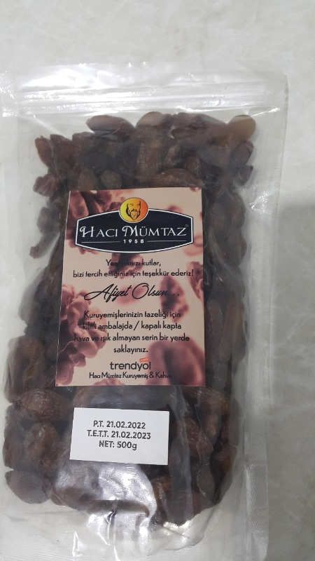 Hacı Mümtaz Sarı Besni Üzüm 500 gr