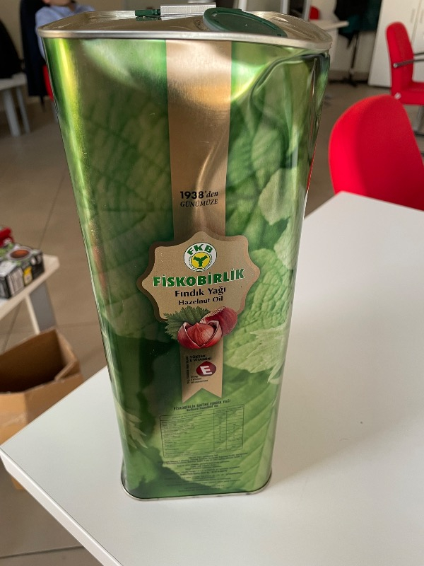 Fiskobirlik  Fındık Yağı - 5 Litre