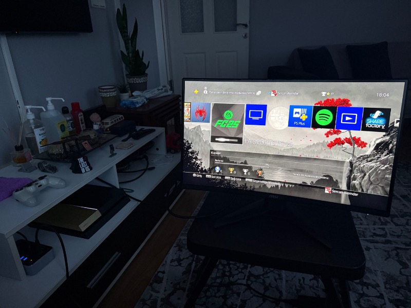 Sony PS4 Custom Faceplate Kapak Altın