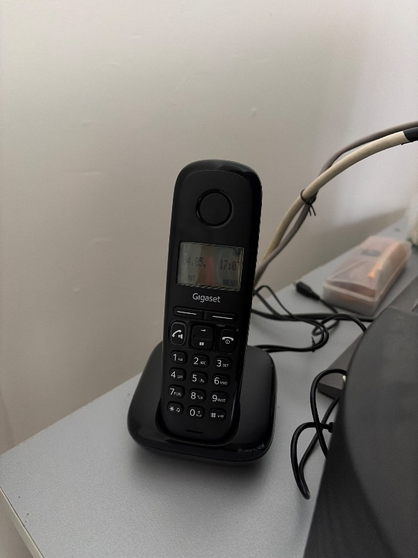 Gigaset A270 Siyah Dect Telsiz Telefon