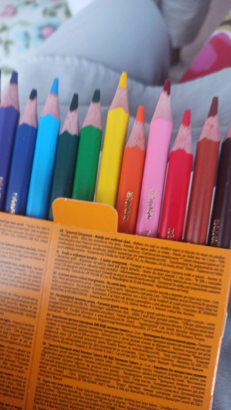 Bic Kids Evolution Üçgen Jumbo Kuru Boya Kalemi 12'li Kutu
