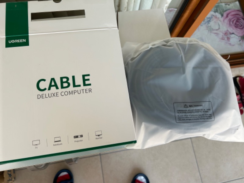 Ugreen CAT6 1000Mbps Ethernet Kablosu 50 Metre