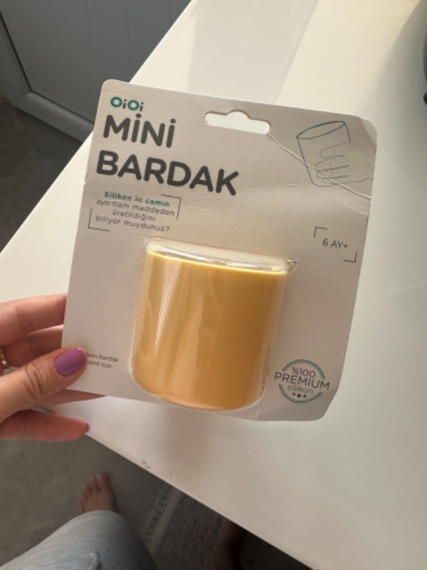 Oioi Mini Bebek Bardağı Sarı