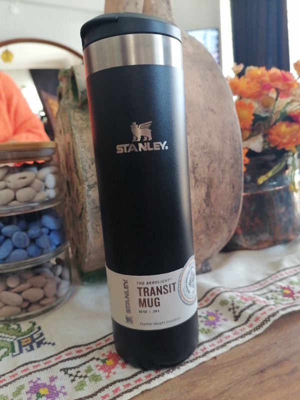 Stanley  The Aerolight 0.60 Litre Termos Bardak Siyah Renk