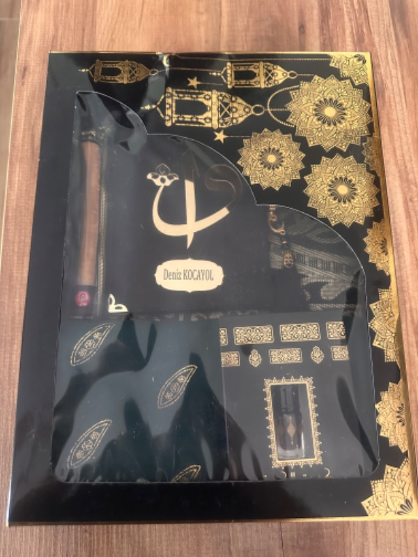 İhvan Online Ultra Lüks Tafta Seccade Seti-4