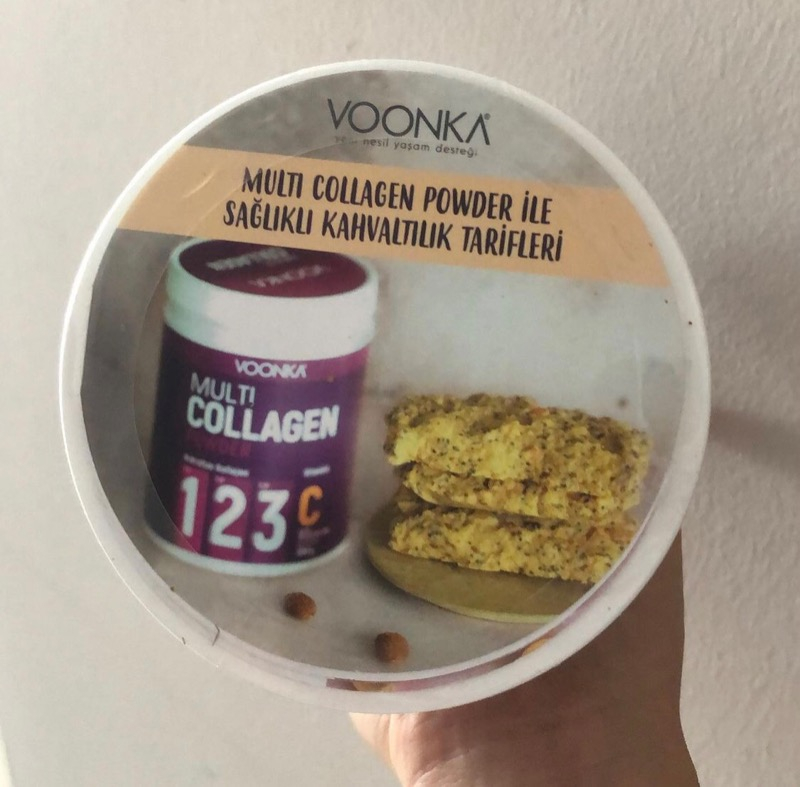 Voonka Collagen Powder Hidrolize Kolajen Vitamin C 300gr