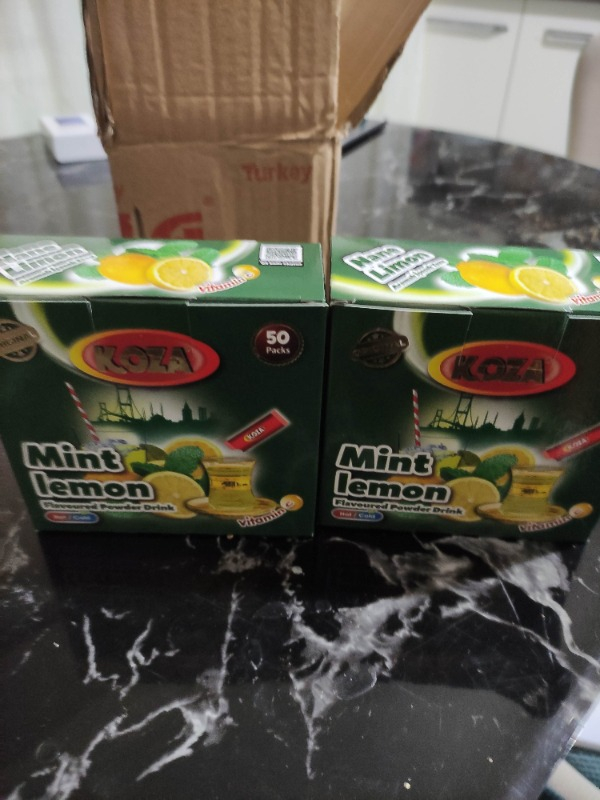 Koza Tek İçimlik Nane Limon Aro. İçecek Tozu (50 Stick)