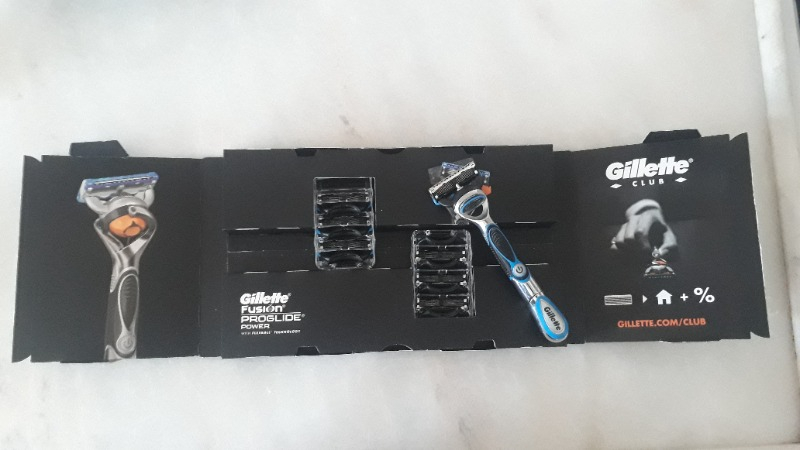 Gillette Fusion ProGlide Power 8'li Yedek Tıraş Bıçağı Karton Paket