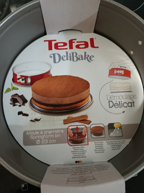 Tefal J1641214 Delibake Kelepçeli Kek Kalıbı 24 cm
