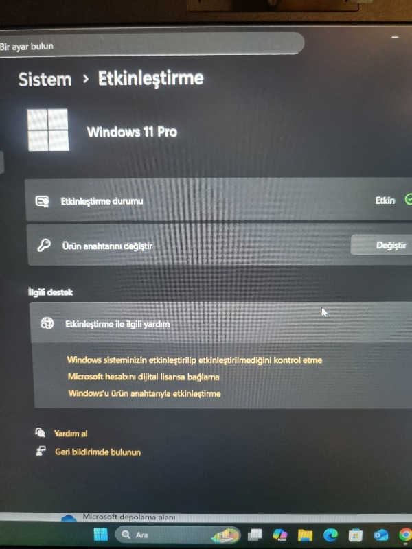 Microsoft Windows 11 Pro Retail Ömür Boyu Elektronik Lisans - 2025 Key ve Ürün Anahtarı